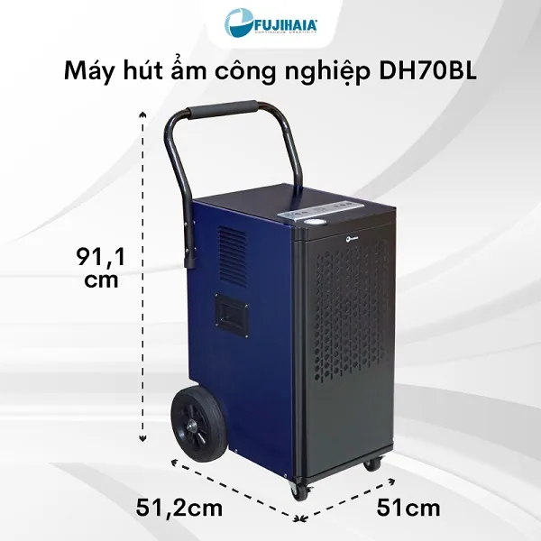 Máy hút ẩm công nghiệp FUJIHAIA DH70BL