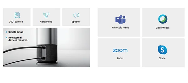 Webcam hội nghị truyền hình Maxhub UC M40