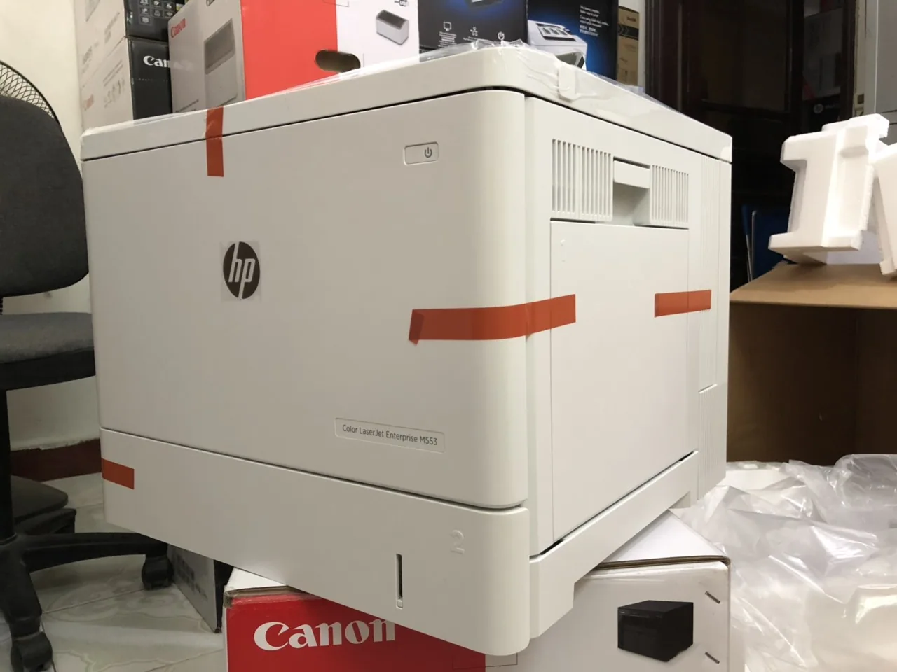 Máy in HP Color LaserJet Enterprise M554dn(7ZU81A)